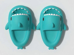 Hajsandaler för barn Flickor Skor Sommarskor Inomhustofflor Barn Flip Flops Halkfria Hajtofflor 2022 Trend A-Mint Green 150(insole 15cm)