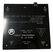 240x240x3.0mm Aluminium Substrat Värmebädd 24V 140W Uppvärmd Värmebäddsplatta Värmeplattform 3D-skrivardelstillbehör