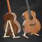 Elektrisk gitarrställ, A-ram hopfällbart gitarrställ för bas, ukulele