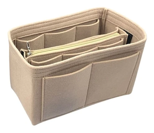 Filtväska Handväska Insatsväska BEIGE L beige