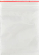 Förpackning med 100 st, tryckförslutningsbara påsar 7 x 10 cm återförslutningsbara polyetenpåsar