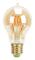A60 E27 LED-lampa Antik 4W Dimbar Filamentlampa Kafédekoration 220V Varmt Guld Ljus