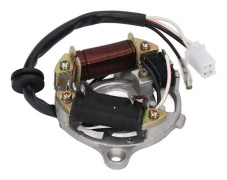 PW50 Motorcykel Trail Dirt Bike Magneto Stator Tändspole Enhet 1981 1983