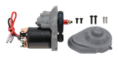 Växellåda med 540 55T Borstad Motor Ersättning Passar för Axial SCX10 II 90046 90047 1/10 RC Bil Grå