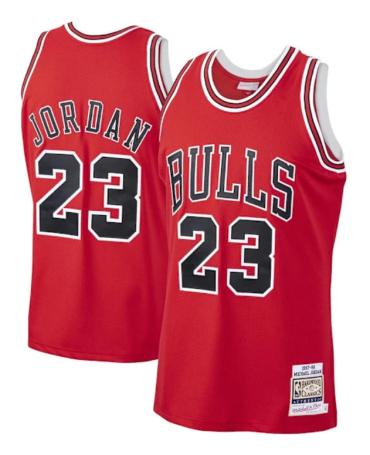 Herr #23 Michael Jordan Chicago Bulls retrotröja
