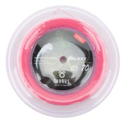 POWERTI BX70 Högelastisk Nylon Badmintonracketsträng 0,7 mm 200 m Rulle Rosa