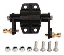 Tamiya 1/14 RC Lastbilar Svart Aluminiumlegering Lättvikt Stabil Prestanda