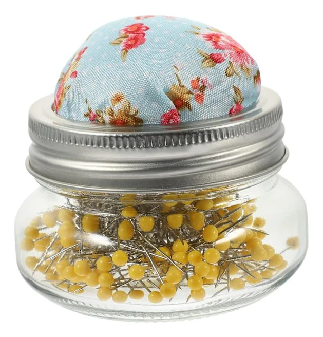 1 Set Sybox Set Synål Kudde Sy Kuddar Hand Sy Tillbehör Broderi Rak Nål DIY Sy Nål Synål Hållare Sy