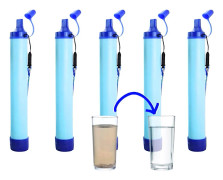 Överlevnads Vattenfilter - Set med 5 - Vattenfilter - Vattenreningsenheter - Vattenfiltersystem
