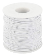 Elastisk tråd för pärlhalsband 100 m elastisk stretchtråd hantverkstråd för armband, halsband, smyckestillverkning och DIY, 1 mm