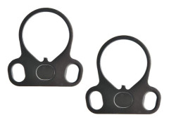 2 st Ambidextra Dubbelögla Sling Adapter för AR-15 M4 - Taktisk Jakt Dubbelögla Sling Adapter för Ambidextra AR-15 M4