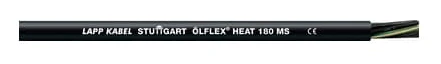 Lapp ÖLFLEX HEAT 180 MS, 50 m, Svart, Silikon, 28,8 kg/km, 113 kg/km, 2000 V