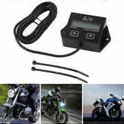 Digital varvräknare timräknare induktiv motorcykel Tiny Tach vattentät