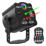 Julprojektorlampor för utomhusbruk, 60 mönster LED-projektorlampor med fjärrkontrolltimer, DJ Disco Party Light Rave Stadium