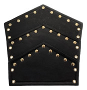 PU Läder Riddare Armskydd Handskar Vintage Armrustning Halloween-Kostym