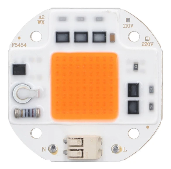 Hög Effekt LED Chip Växtlampa 380‑800NM COB Lamp Pärlor Drivfri för DIY Hydroponisk Växtbelysning 220V100W
