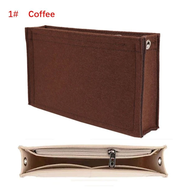 Filtinsatsväska Handväskfoder KAFFE 1# 1# Coffee 1#-1#
