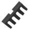 2 st adapter skydd spridare belastning racket badminton strängningsmaskin verktyg svart