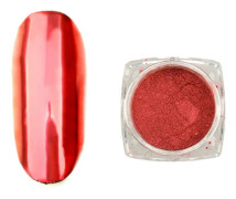 Nagelkonst Pigment Dekorationspulver Kameleont Manikyr Glitter Spegelpulver E8