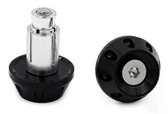 7/8 22mm Universal Motorcyklar Styre Ändhandtag Grepp Ändar Sliders Lock Plugg Slider Motvikt