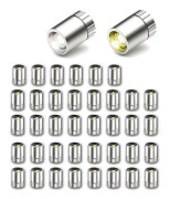 40 st. Miniatyr LED-lampor, Små lampor för hantverk, Batteridrivna miniatyrlampor, Dekorationsutrustning för inomhus och utomhusbruk