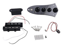 Universell 5 Jazz Jb-08 Baslastad Kontrollplatta För 4/5 Strängdelar Med Jb Elektrisk Baspickup