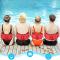 Simbälte Pool Flytande bälte Midja Flytande bälte för vuxna Justerbart flytande bälte Swim Aid Wa