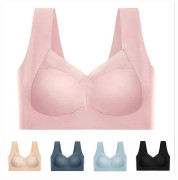 Wmbra Hållningskorrigerande BH, Trådlös Push-Up Ergonomisk Komfort Cros Prof black 40kg to 55kg