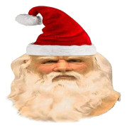 Jultomtemask, Jultomtemask i latex