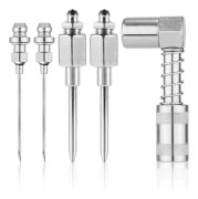 5-pack Smörjnippelset, 90 Graders Smörjnippelkoppling Smörjnippelmunstycke