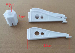 Ersättningsjulgransfot för konstgjorda julgranar, Julgransfötter 2 cm hål Triangel Avtagbar Julgransplattform white 12 cm