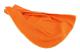 Mikrofiber Golfhandduk Våffelmönster Svettabsorption Sport Handduk med Karbinhake Orange