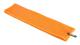 Mikrofiber Golfhandduk Våffelmönster Svettabsorption Sport Handduk med Karbinhake Orange
