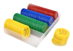 160 st/set pokermarker med rund form, räknemarker, leksaksspel, festrekvisita