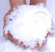 Konstgjord Snö 100g Fluffig Snöflingspulver Dekoration