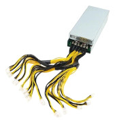 3600W PC-nätaggregat 12V Mining Miner GPU 15x 6Pin Mining Device Server