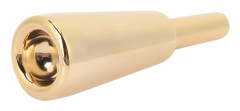 Trumpet Munstycke Heavy Duty Cone Metall Blåsmusikinstrument delar Performance Tillbehör(Guld gyllene