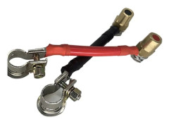 Förlängd serie batterikabel med 8 mm kopparstolpar för pålitlig elektrisk överföring i bilar och motorcyklar