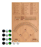 Baseballtärningar Brädspel med flipperbollar Intressanta hållbara spelleksaker för hemresor