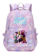KPop Demon Hunters Tryckt Ryggsäck Studenter Skolväska _e A Lila Stil 06 Purple Style 06