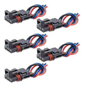 5pcs Pulse Power Connector For Polaris Ranger Xp1000 2018 -2021