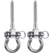 Gungupphängning, Rostfritt stål 304, Gungtillbehör, Stark, 180°, 2-pack