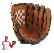 Basebollhandske - Softbollhandske - Softbollhandske för nybörjare - Lämplig för baseboll/softboll - Vänster hand - Vuxen - Unisex - 12,5 tum