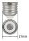 Sylvania R80 Traditionella Glödlampor Reflektorlampor 60W 80mm Dia. Dimbar Spot Light E27 Diffuserad Sockel Edison Skruvlampa 220-240