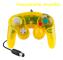 Transparent Gul GameCube Trådbunden Handkontroll, Kompatibel med Wii och Klassiska NGC-spel