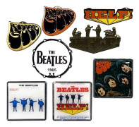 The Beatles 1965 Badge Set