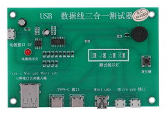 Exakt 3-i-1 USB-kabel Triad Tester