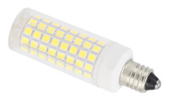 E11 LED-lampa 1000LM 102 LED Dimbar Ljuskrona Tak Vägglampa 110V Kallvitt