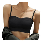Mordely Push Up BH Underkläder Toppar SVART Black M