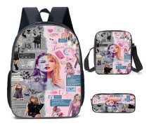 Taylor Swift Taylor Swift ryggsäck axelväska pennfodral tredelat set grundskoleelev ryggsäck